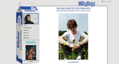 Desktop Screenshot of milkyboys.net